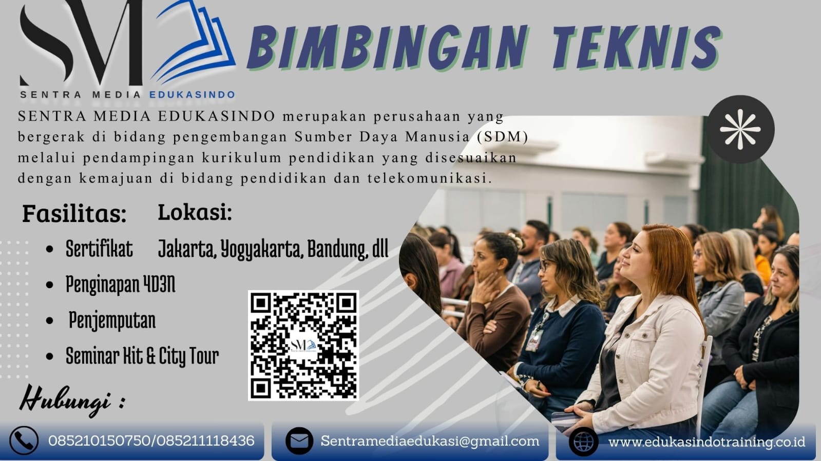 Bimtek Sistem Manajemen Mutu Rumah Sakit bagi Manajemen dan Tenaga Kesehatan dirancang untuk membantu rumah sakit meningkatkan kualitas pelayanan secara terstruktur, berkelanjutan, dan sesuai dengan standar akreditasi yang berlaku.